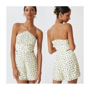 NWOT - Anthropologie Hutch Ditsy Floral Seaside Romper